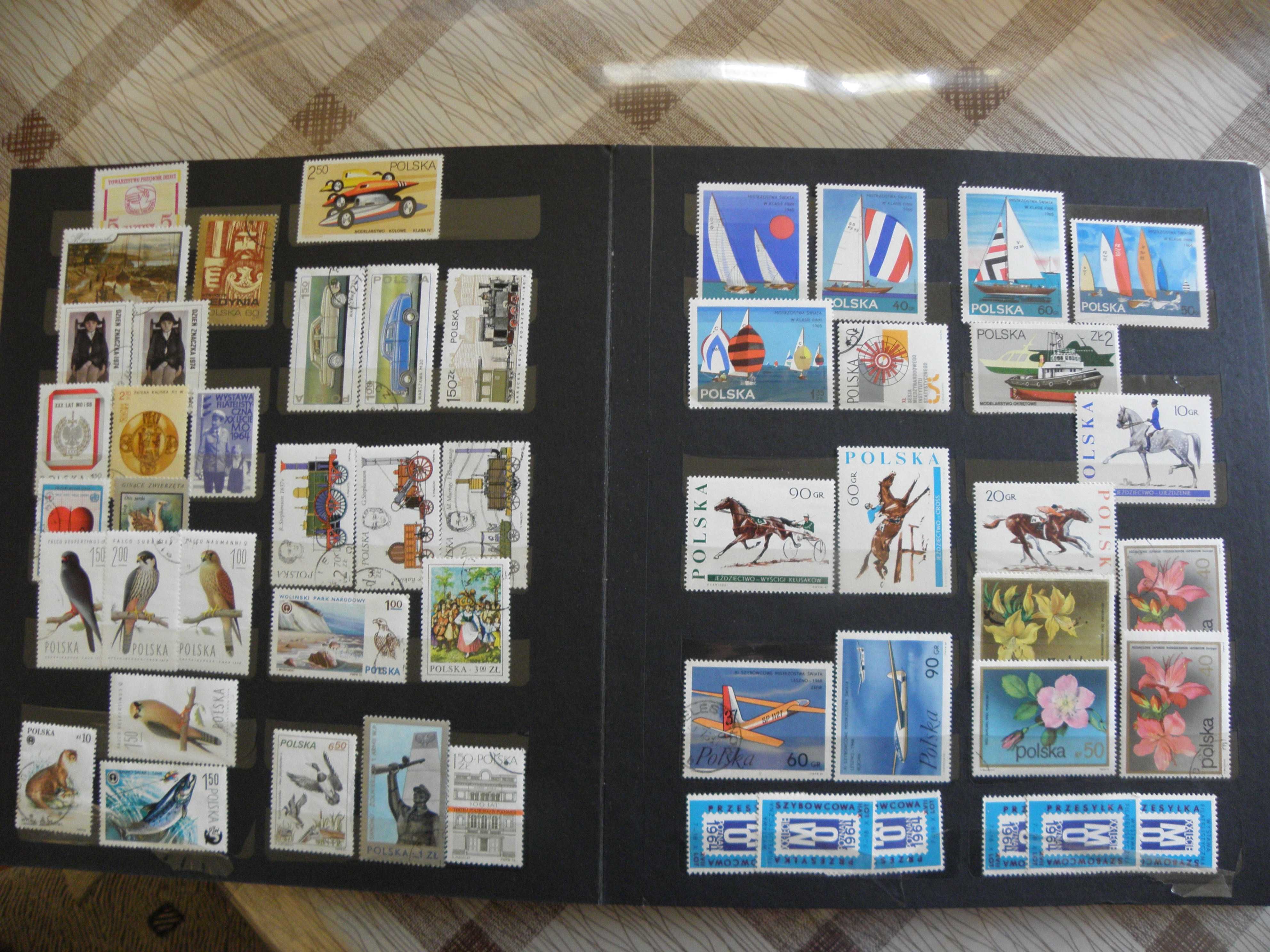 znaczki pocztowe trzy klasery  ponad 1350 szt cały świat