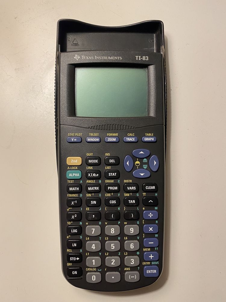 Nova Calculadora Gráfica TI-83