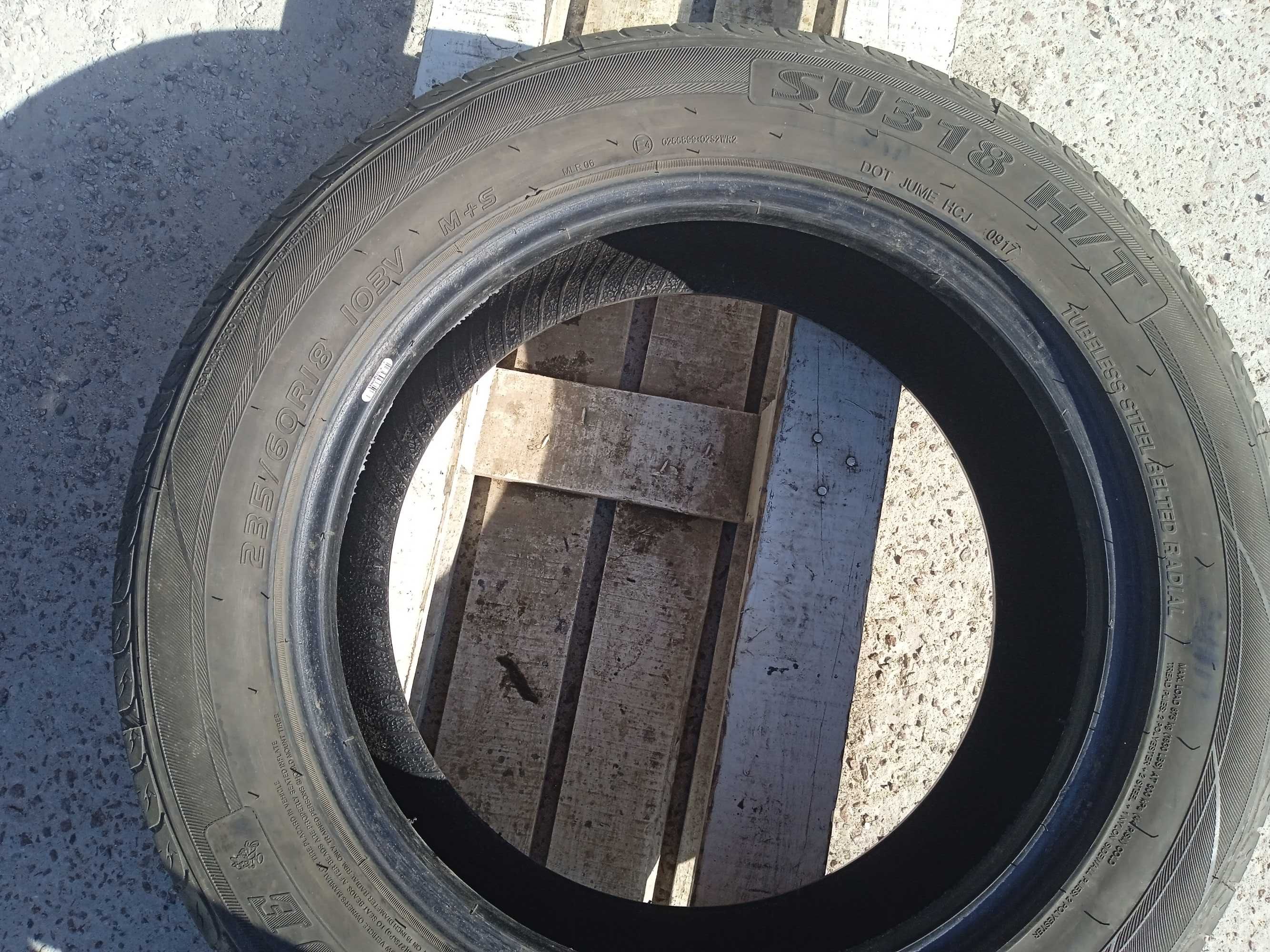 Літо 235/60 R18 goodride su 318 h/t, ціна за пару 2300 грн