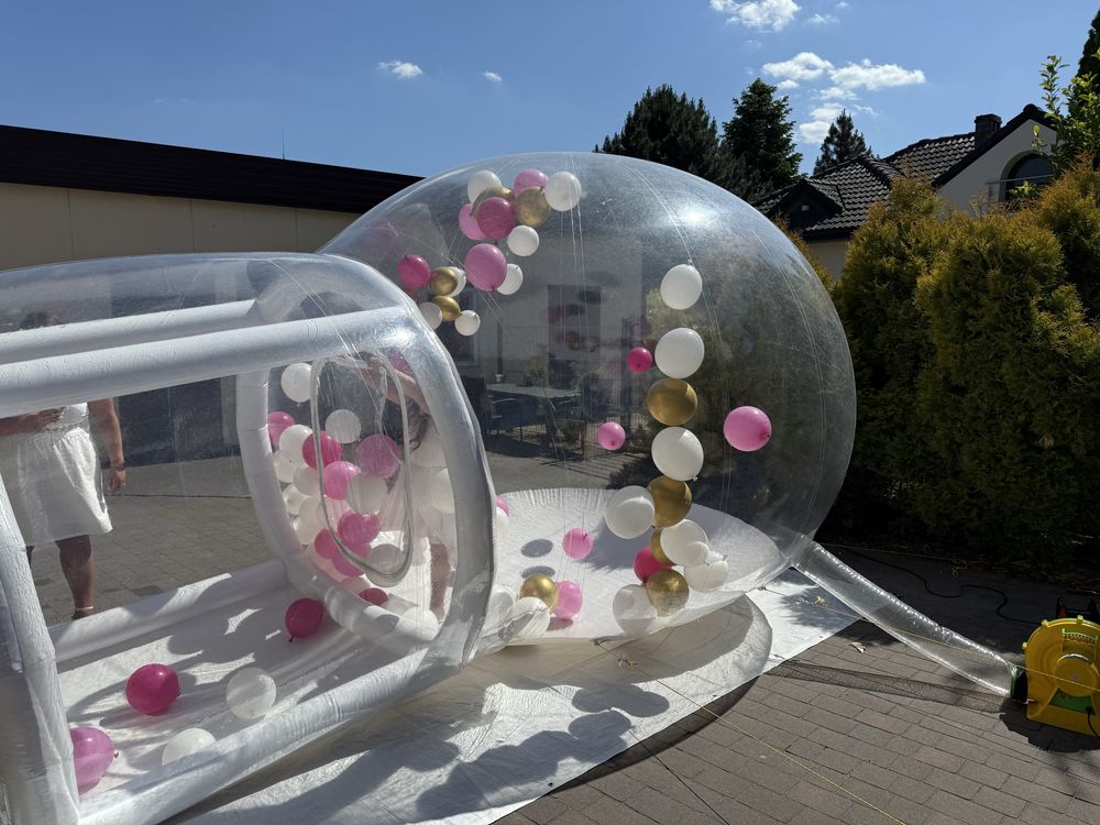 Wynajem Dmuchańców, zamki dmuchane, bubble house, zjeżdżalnie dmuchane