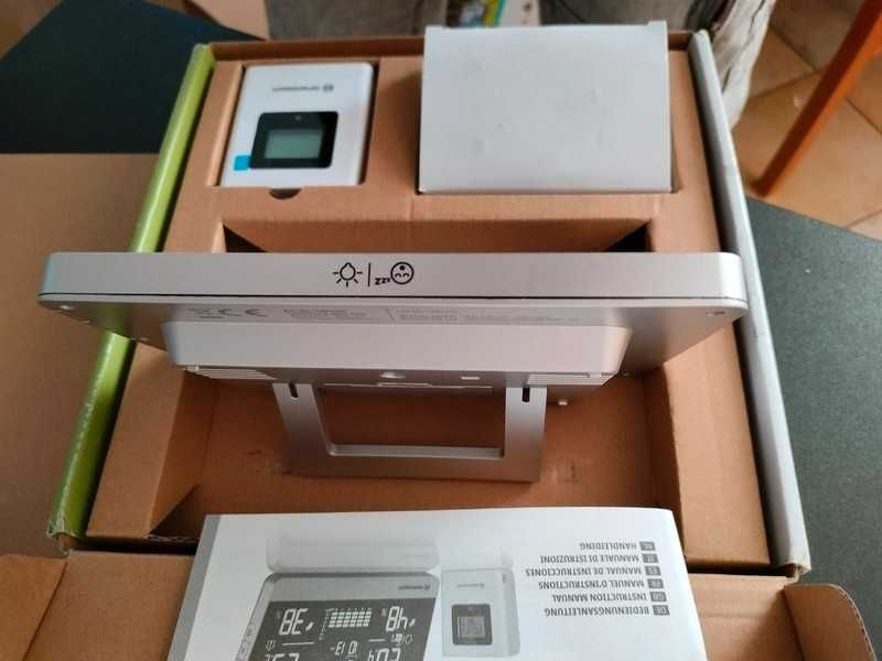 Stacja pogody,zegar,alarm Bresser