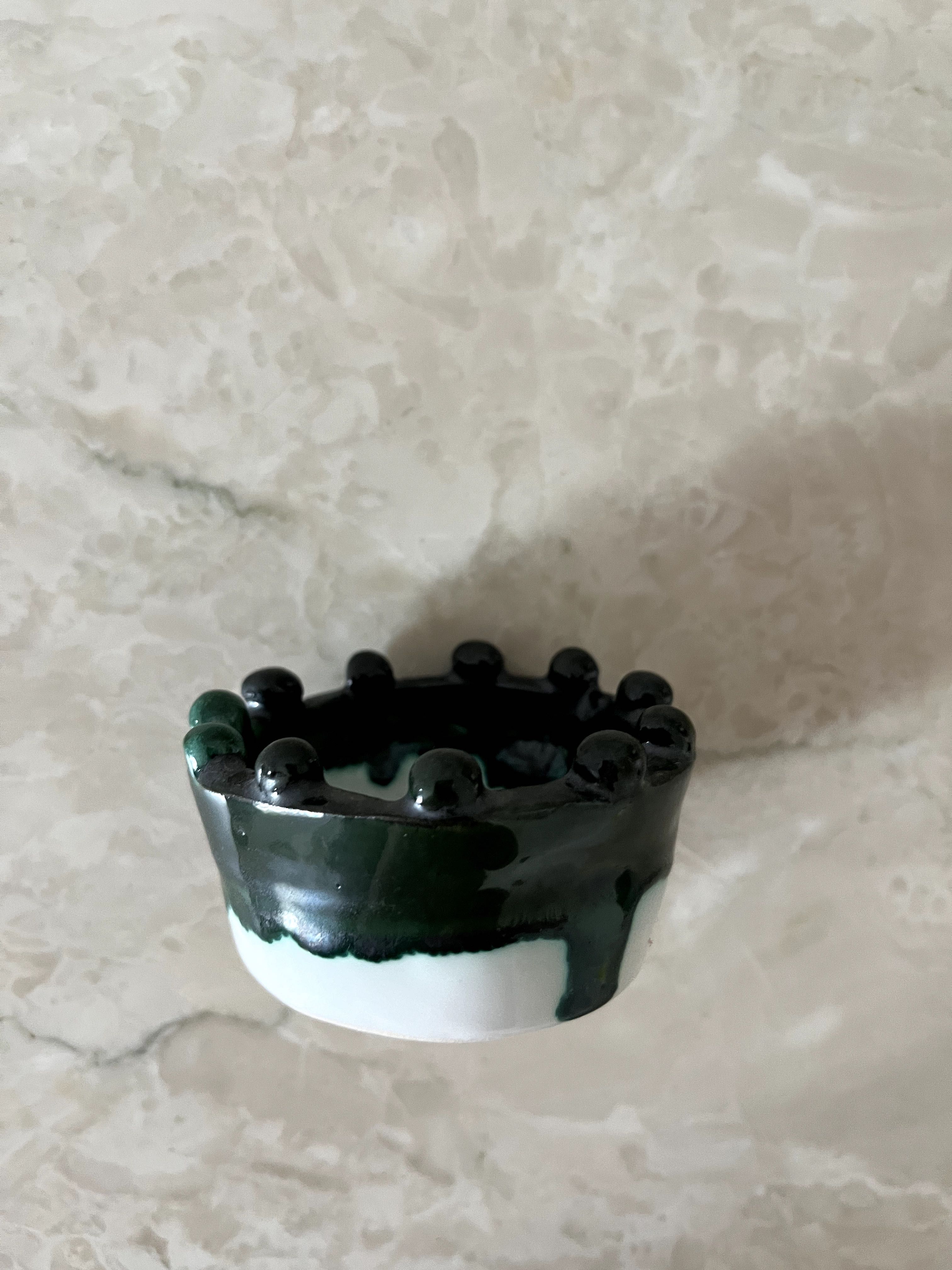 Ceramiczna mini miseczka szkliwiona