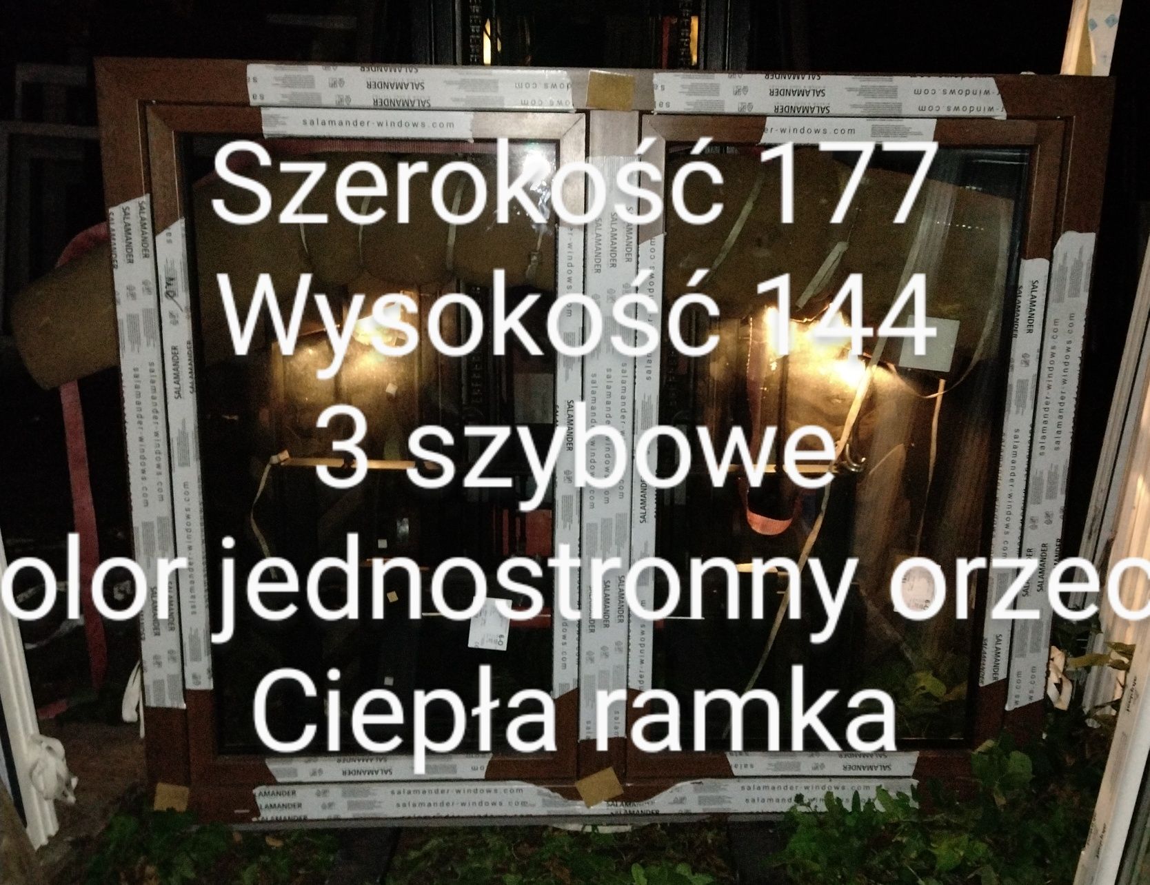 Okno aluminiowe Ekskluzywne 210x180 50%ceny
