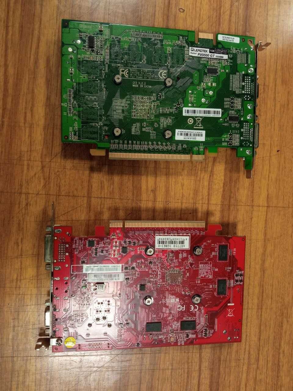 Відеокарти LeadTek GeForce 9500GT, Radeon HD7750
