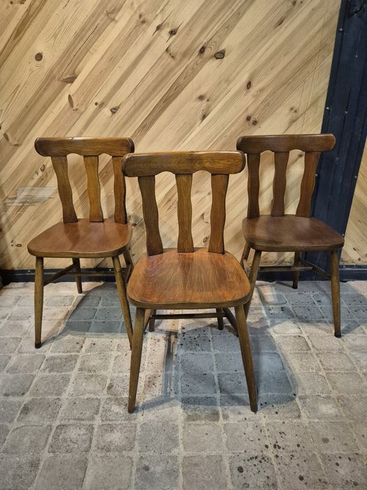 20x Krzesło drewniane tradycyjne rustykalne wiejskie ORYGINAŁ solidne