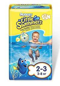 Підгузок для плавання, подгузник для купания. Huggies little swimmers