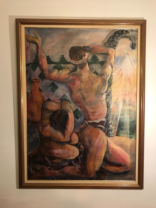 Óleo sobre tela 180 x 130