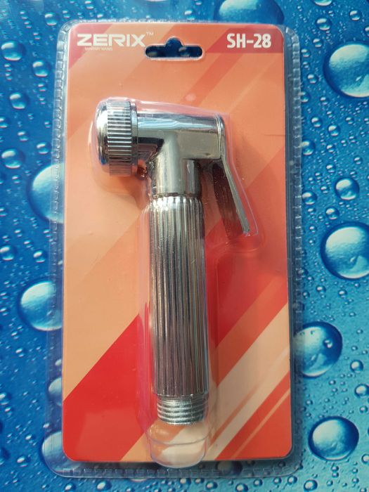 Лейка гигиеническая для биде или набор ZERIX BIDET SET-005 SUS