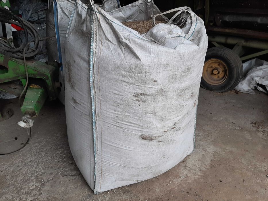 big bag, Bagi worki, z folią oraz bez 1t na zboże, kiszonkę, kukurydzę