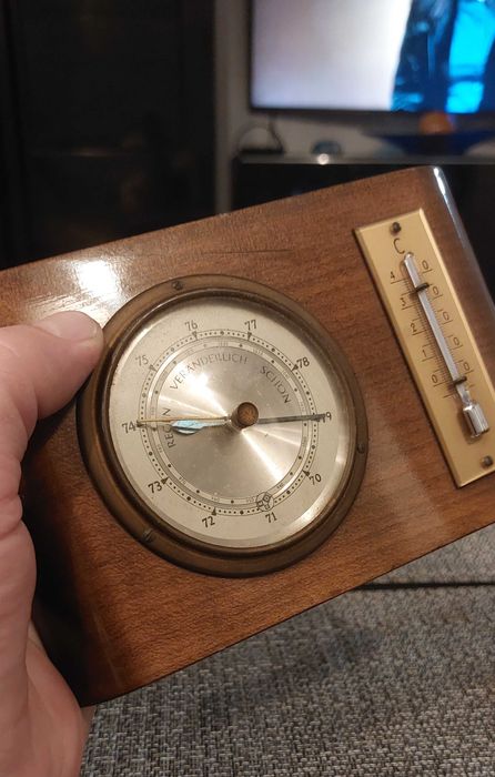 Barometr DDR Vintage