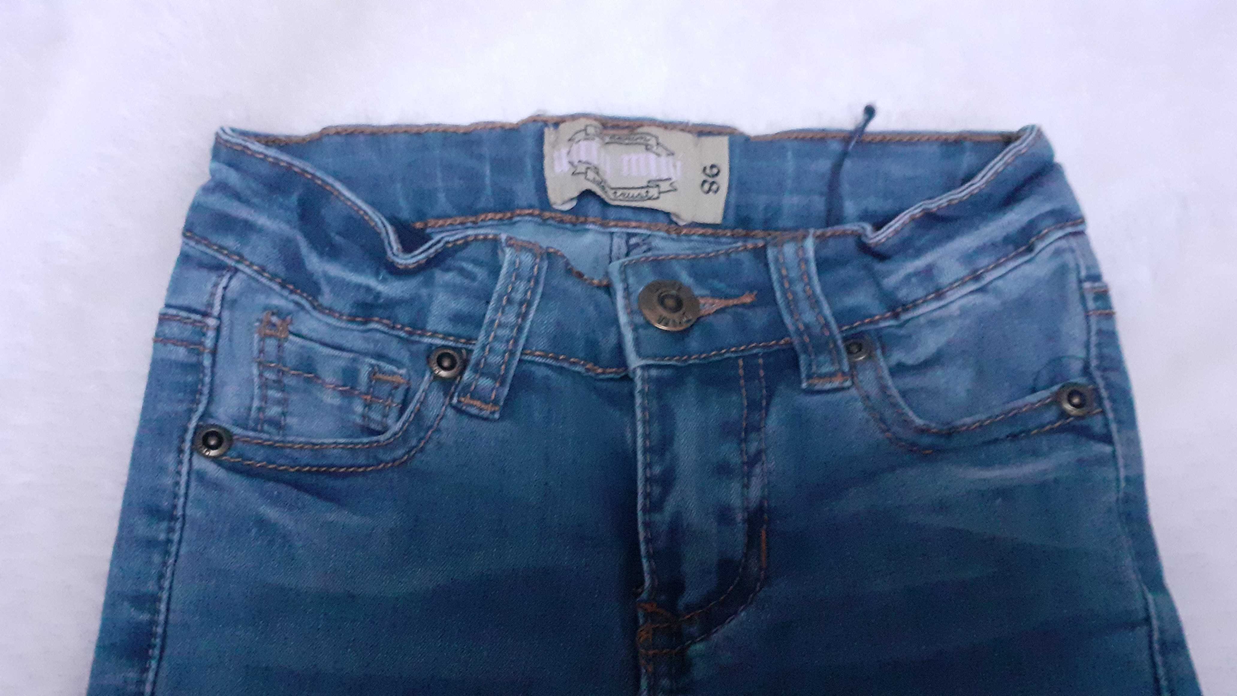 Spodnie jeans rozmiar 86