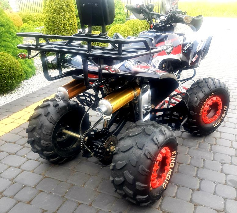 Quad 125 bombardier xtr,duża rama ,koła 8