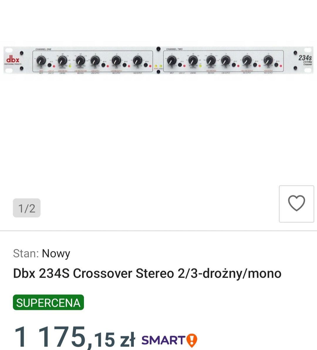 DBX Zwrotnica Aktywna DBX 234S beyma polaudio JBL crown stx elmuz