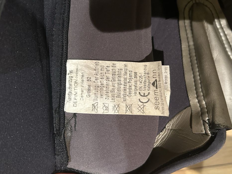 Pianka do nurkowania + ocieplacz SEEMANN