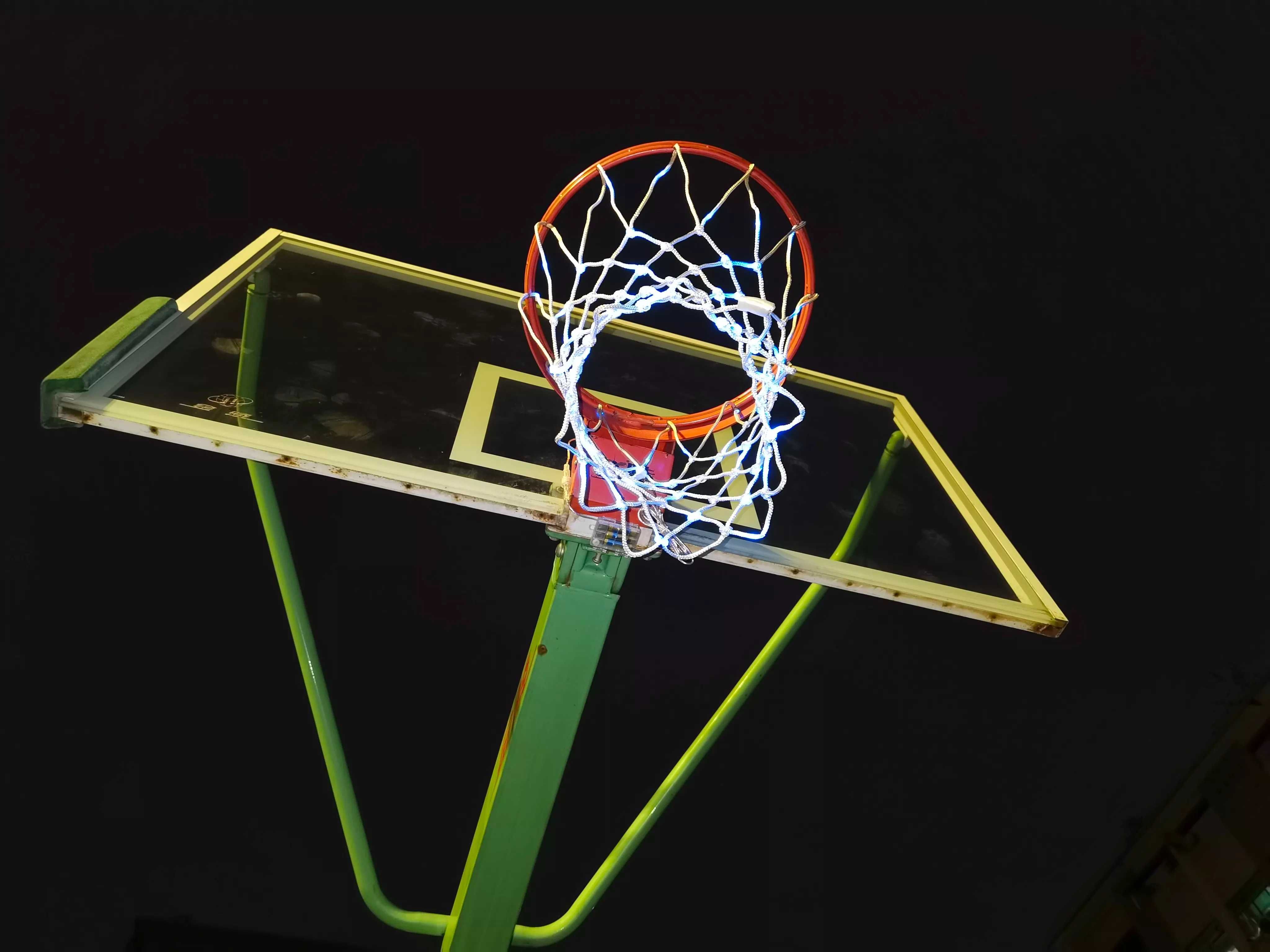Супер яркая LED баскетбольная корзина с пультом ДУ