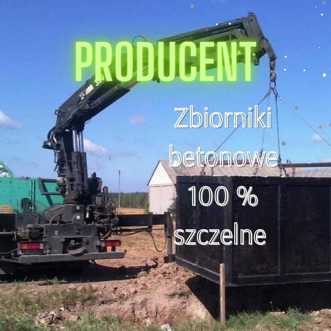 szambo betonowe 8m3 SZAMBA eko Zbiorniki betonowe, kanały GWARANCJA