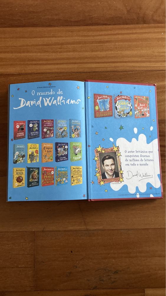 Coleção de Livros de DAVID WALLIAMS (vários títulos/infanto-juvenil) desde 10€
