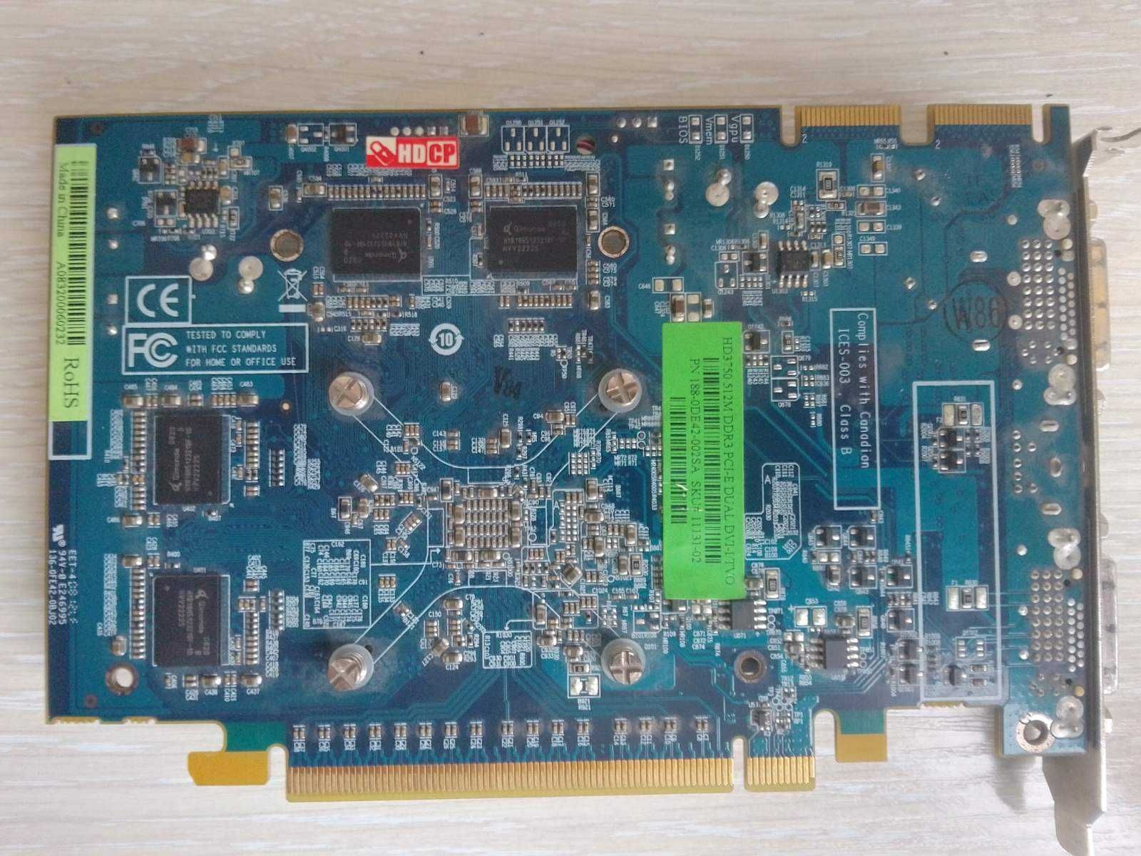 Відеокарта Sapphire Radeon HD 3750 512MB GDDR3 PCI-E