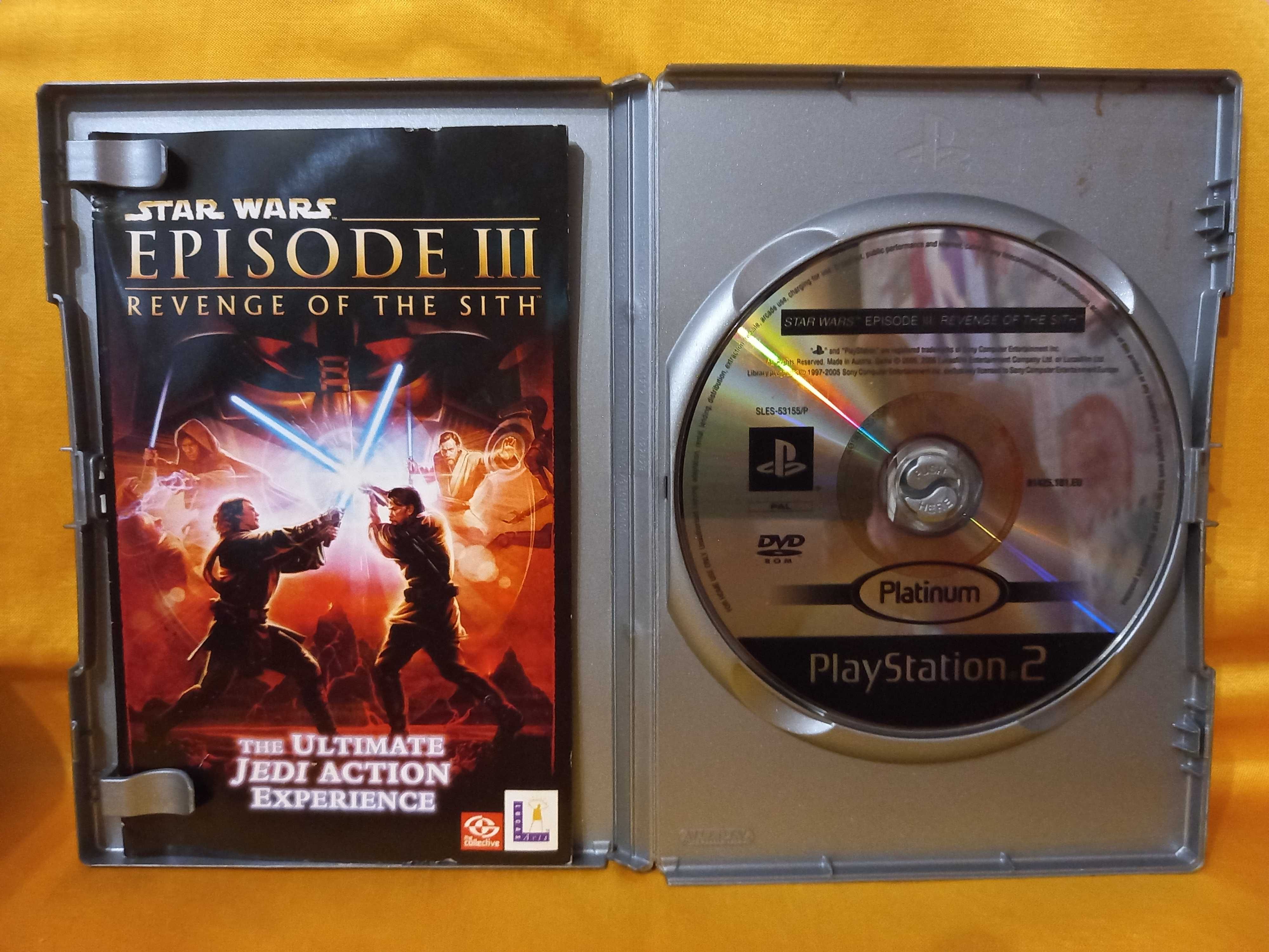 Gra Star Wars Episode III Revenge of The Sith PS2 PlayStation 2