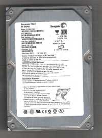 Продам недорого жёсткий диск SEAGATE 3,5” (SATA), 80 гб