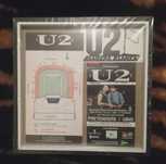U2 - bilhete com planta do estádio Santiago Barnabéu