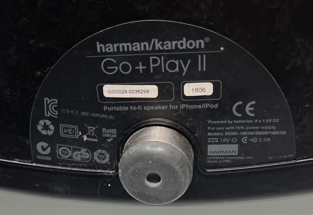 Glosnik harman/kardon go+play II + iphone 4s 64GB