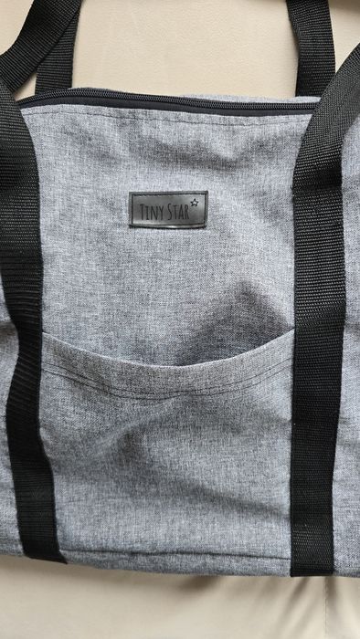 Torba do wózka Tiny Star szara