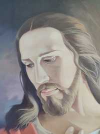 Ікона Ісуса Христа масляними фарбами