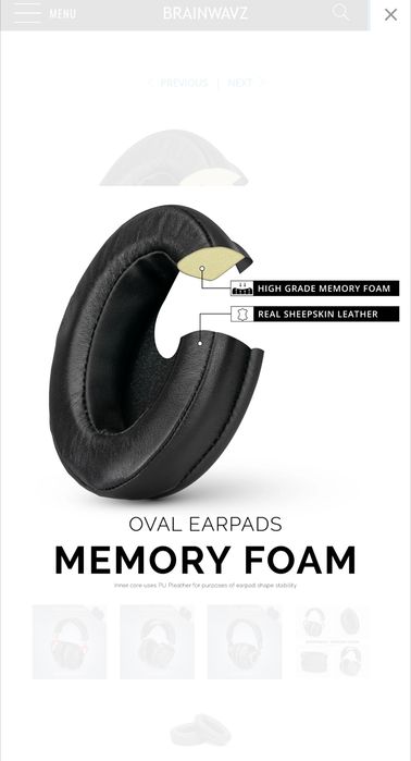 Sheepskin Leather BRAINWAVZ / амбушури з овчини .