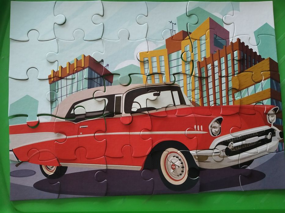 Пазлы Strateg Лео Машина