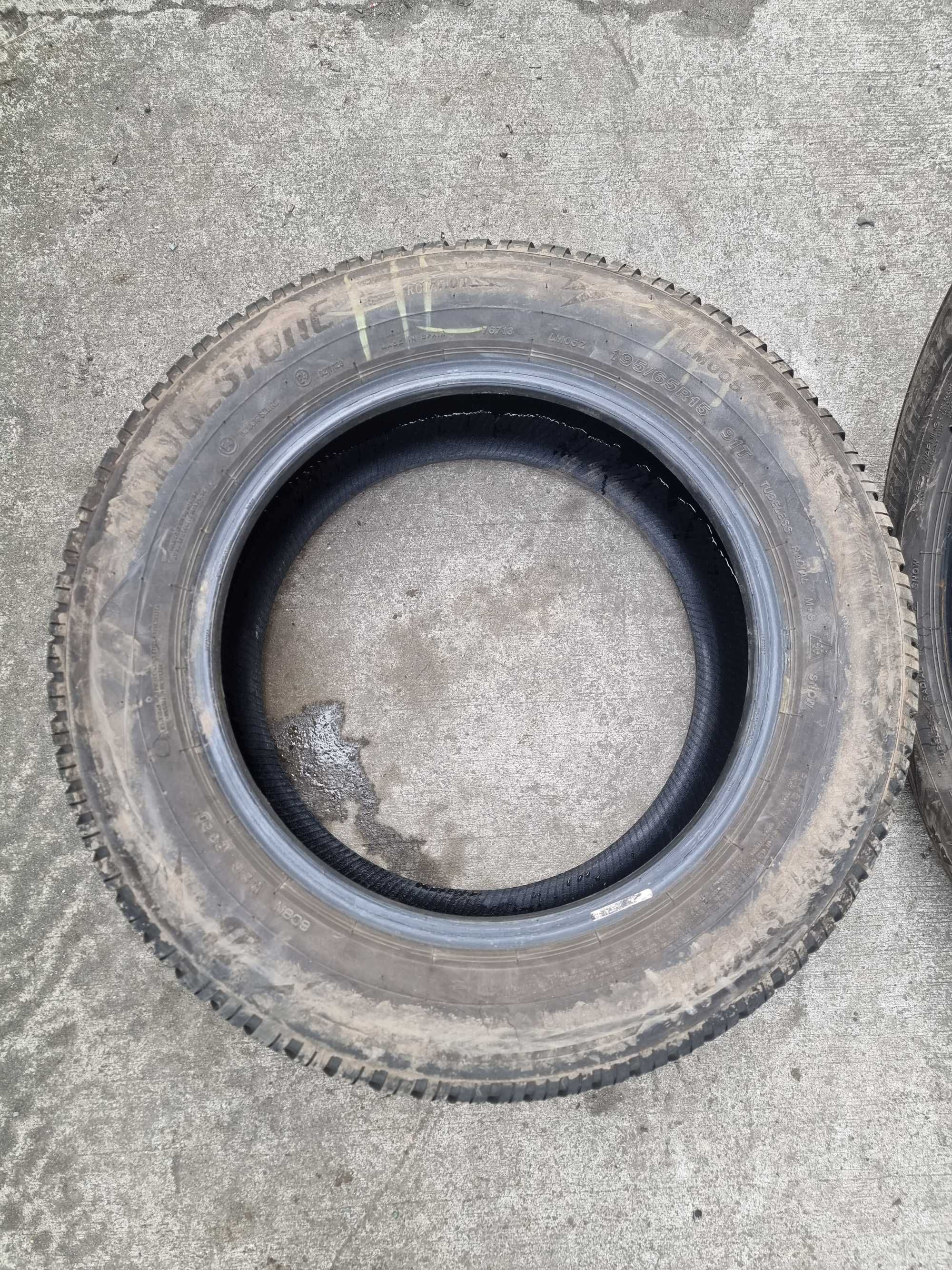 Opony 2 szt 195/65/15 2020 r Bridgestone Blizzak LM005 DOT 2920 7,0 mm