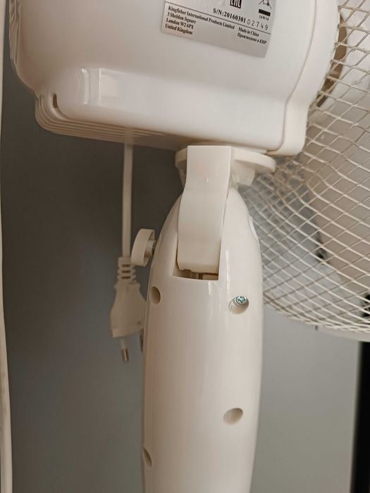 Wentylator Stojący 30 Biały RD-30B, 40W, 1 sztuka, PILNE SPRZEDAM