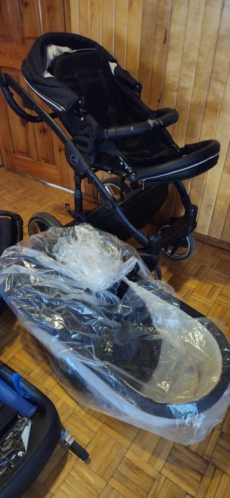 Wózek dziecięcy używany  3w1 plus isofix komplet