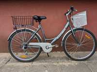 Dymanic City - rower miejski z dwoma koszykami