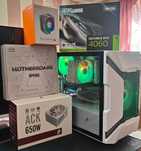 RTX4060 R5 5500 ОЗУ 32G M2 Новий Ігровий Комп'ютер Системний блок ARGB