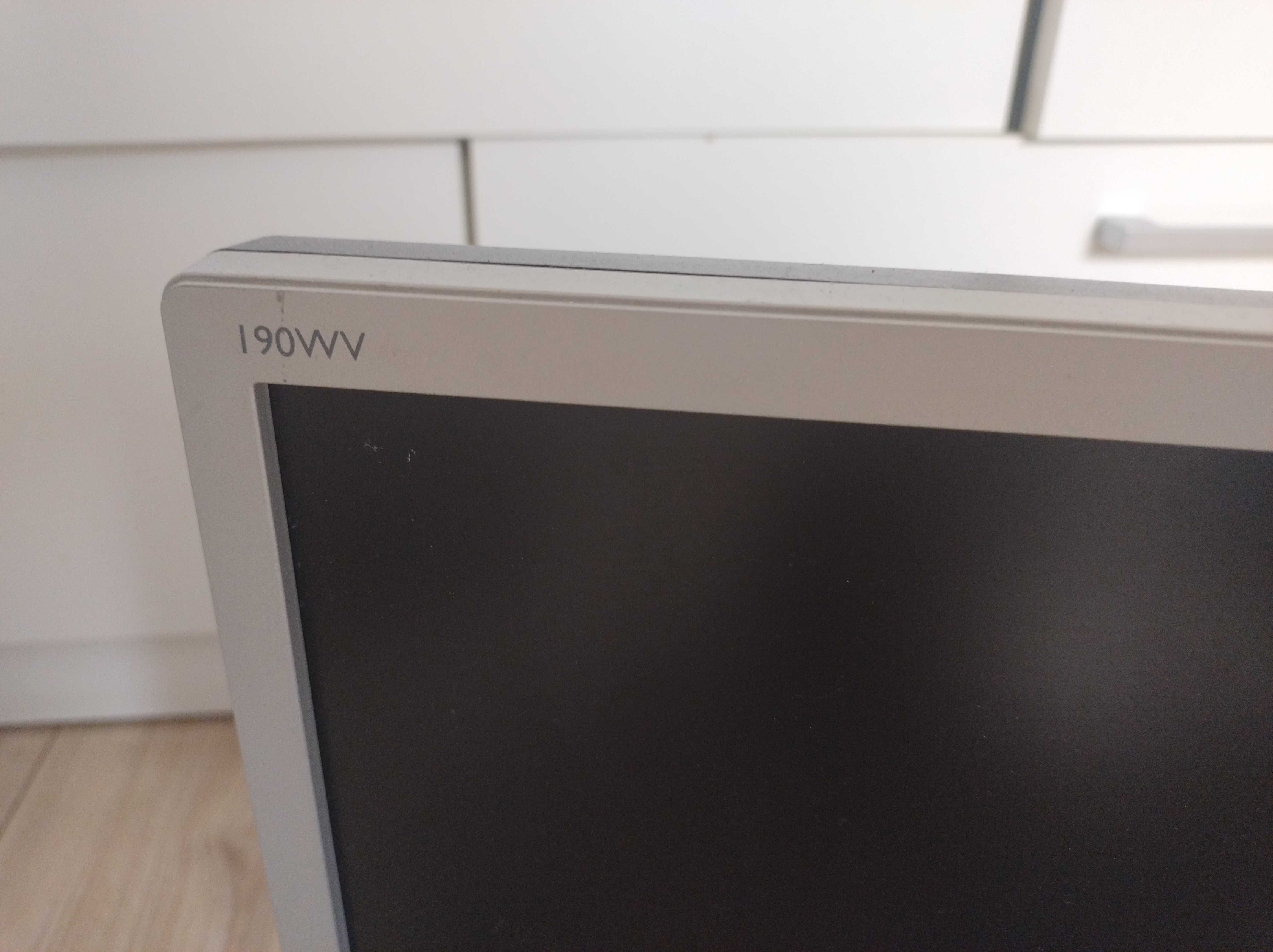 Monitor Philips 190WV7 HWC7190T, przewód VGA