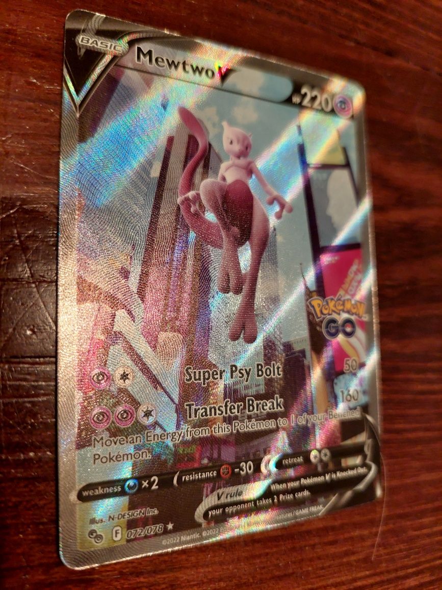 Karta Pokemon Mewtwo TCG