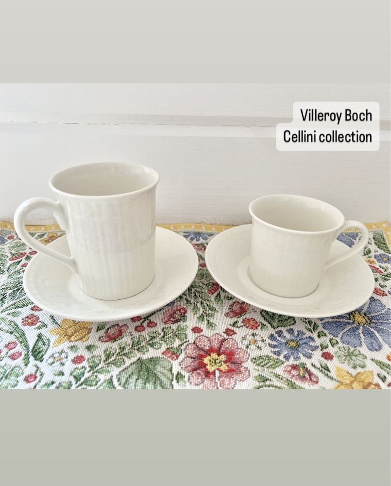 Villeroy Boch Cellini collection чашка 0,3 0,2 блюдце 15см