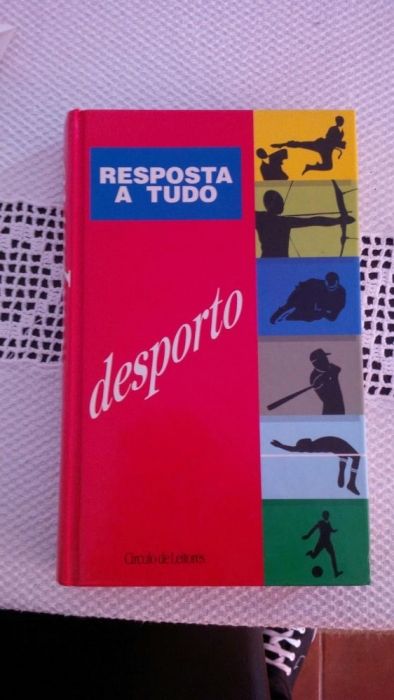 Livro resposta a tudo sobre desporto