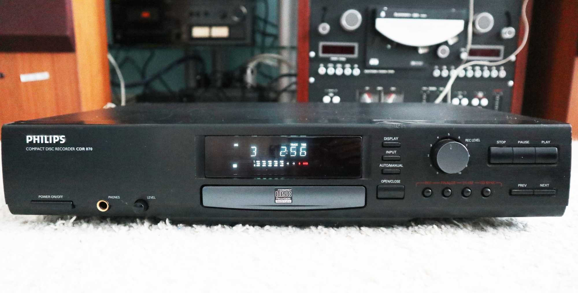 Cd проигрыватель пишущий PHILIPS CDR-870