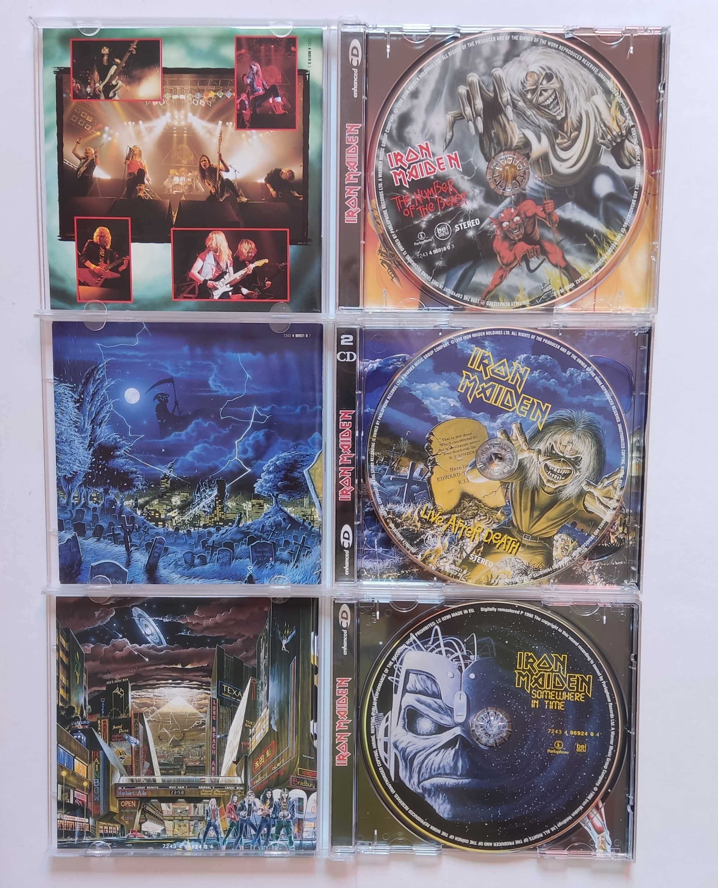 IRON MAIDEN - Płyty CD z 1998 roku