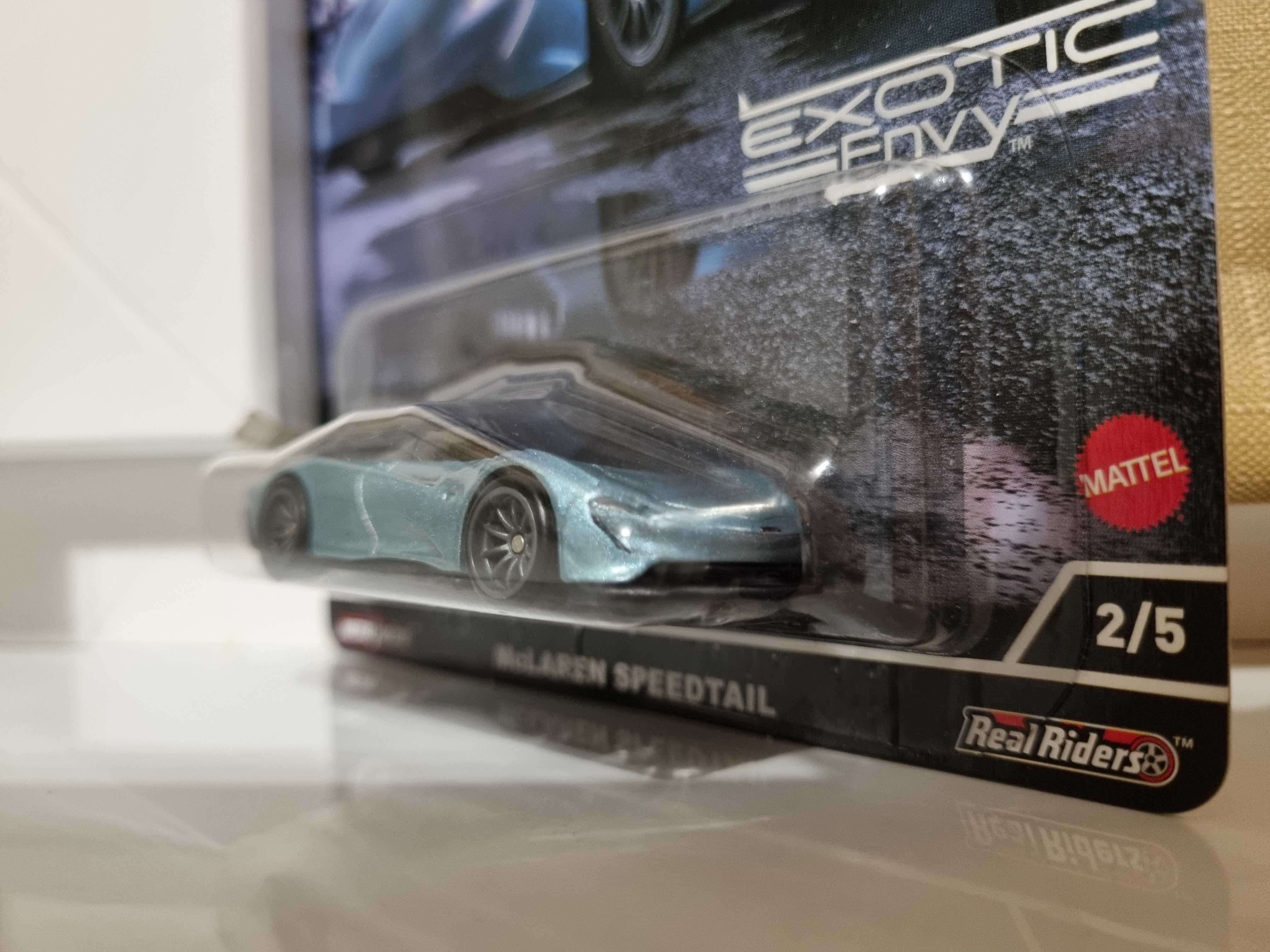 Hot Wheels Premium McLaren Speedtail Exotic Envy autko resorak