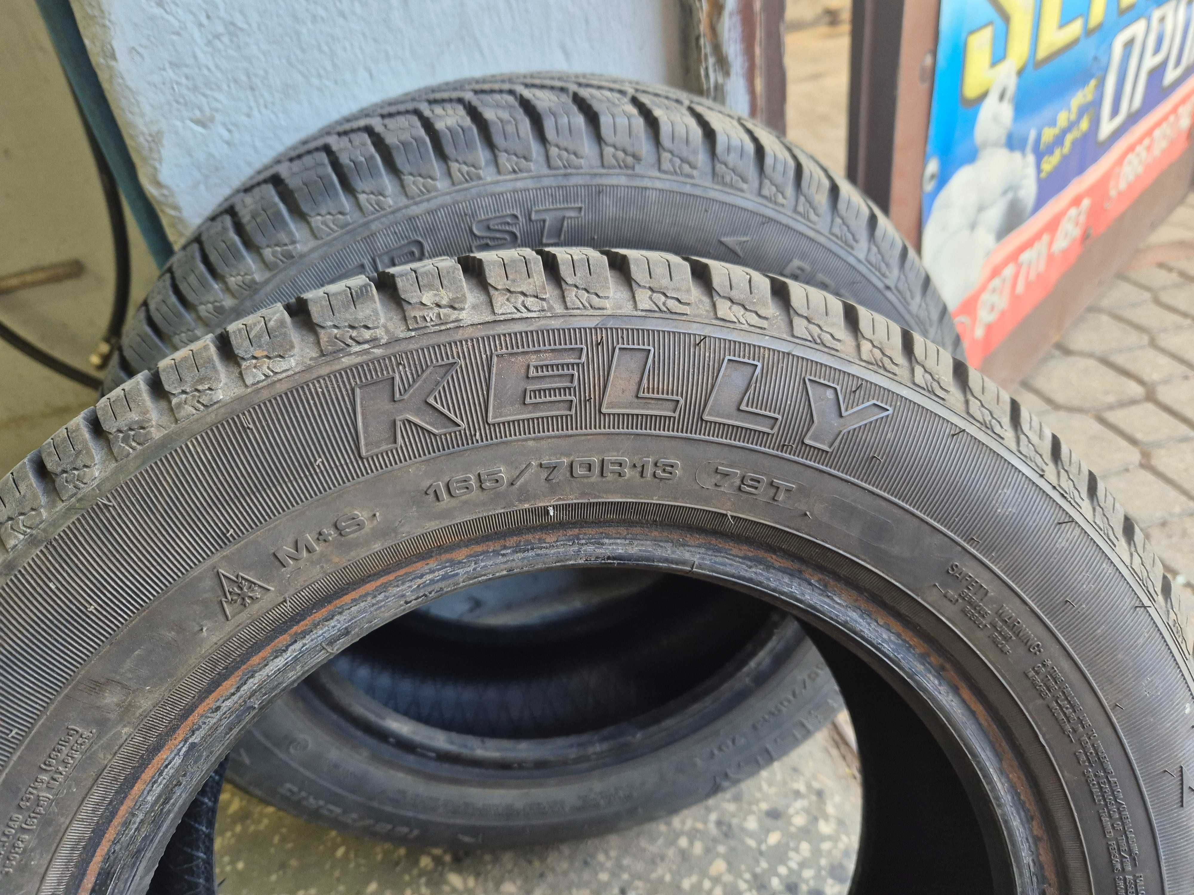 165/70r13 kelly opony zimowe uzywane
