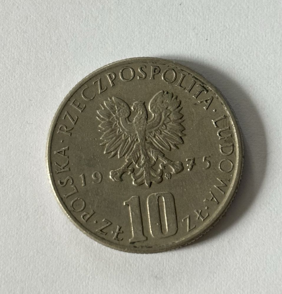Stara moneta Prl 10 zlotych Prus