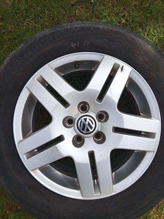 5x Alufelga Volkswagen 15" 5x100
