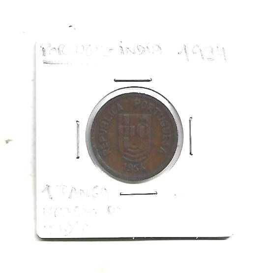 Índia 1 Tanga de 1934 Rara