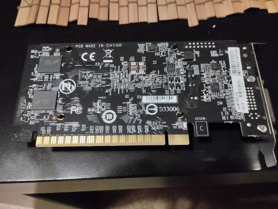 Gigabyte GeForce GT710 2GB DDR5 - GV-N710D5-2GL Low Profile