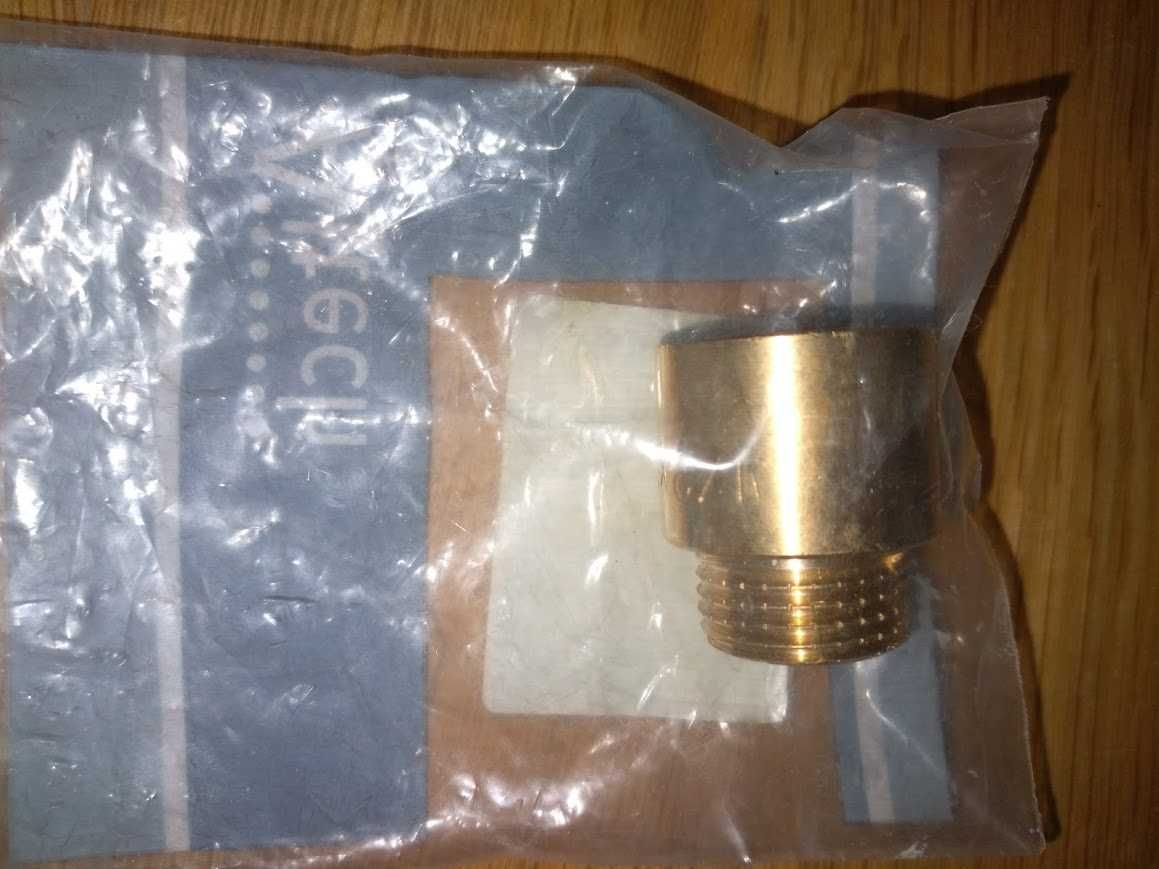 4 nowe przedłużki ½ cala mosiądz 20 mm