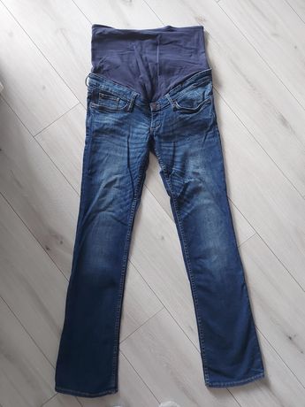 Spodnie ciążowe jeansy H&M 40 L