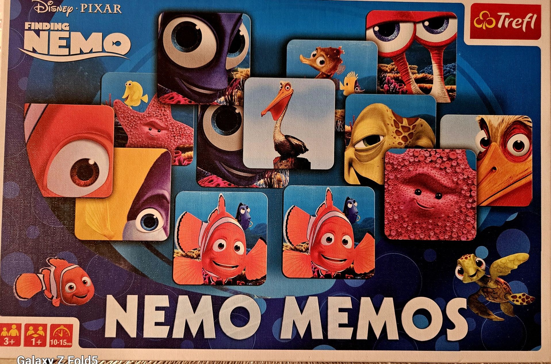 Nemo Memos Disney gra w dokładanie identycznych obrazków